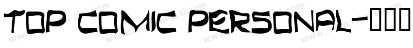 Top Comic Personal字体转换